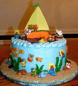 Hvordan til at dekorere et barns kage til en fødselsdag?