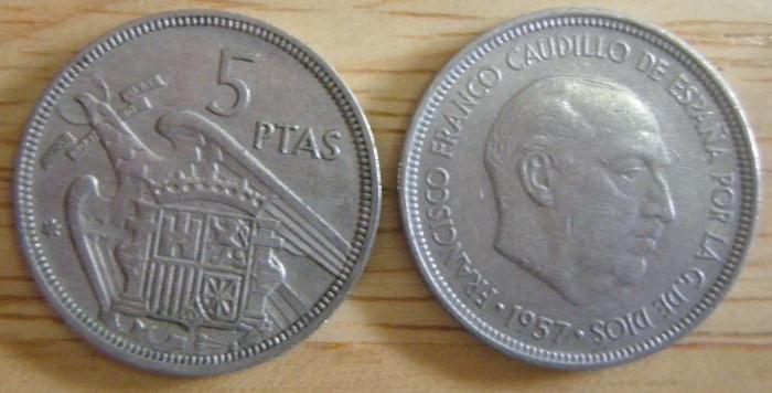 Spansk valuta: fra den rigtige til euroen. Mønter i Spanien