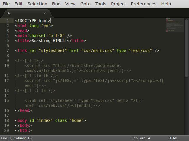 Sådan åbnes en HTML-fil: simple værktøjer