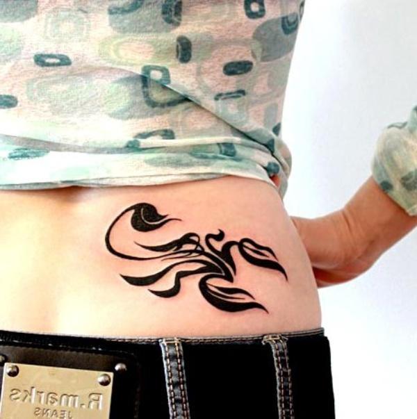 scorpion tatovering
