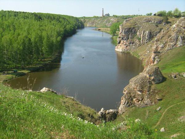 Sverdlovsk region - floderne Tura, Pyshma, Kamenka: beskrivelse, beskrivelse og foto