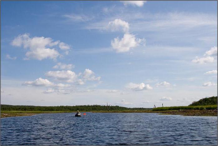 Serebryanskoe Reservoir (Murmansk Oblast) - beskrivelse, funktioner, foto